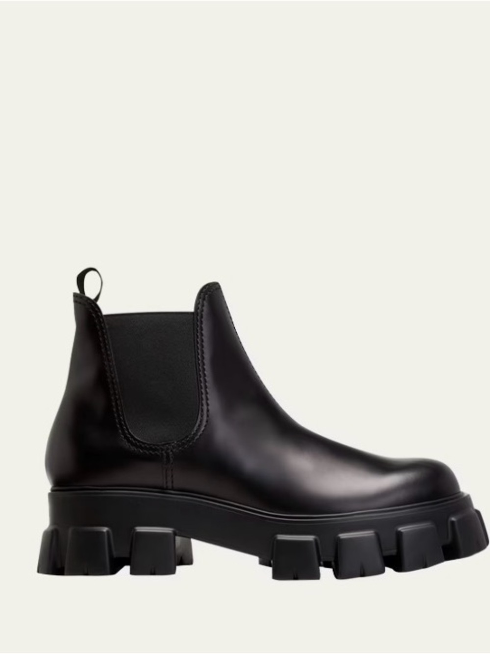 Prada Monolith Chelsea Boots